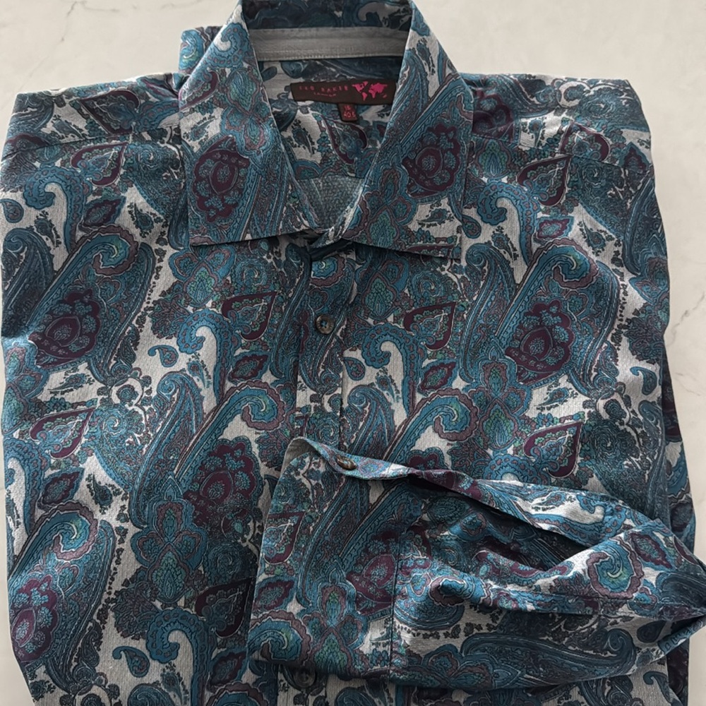 TED BAKER LONDON💙🩶 Shirt